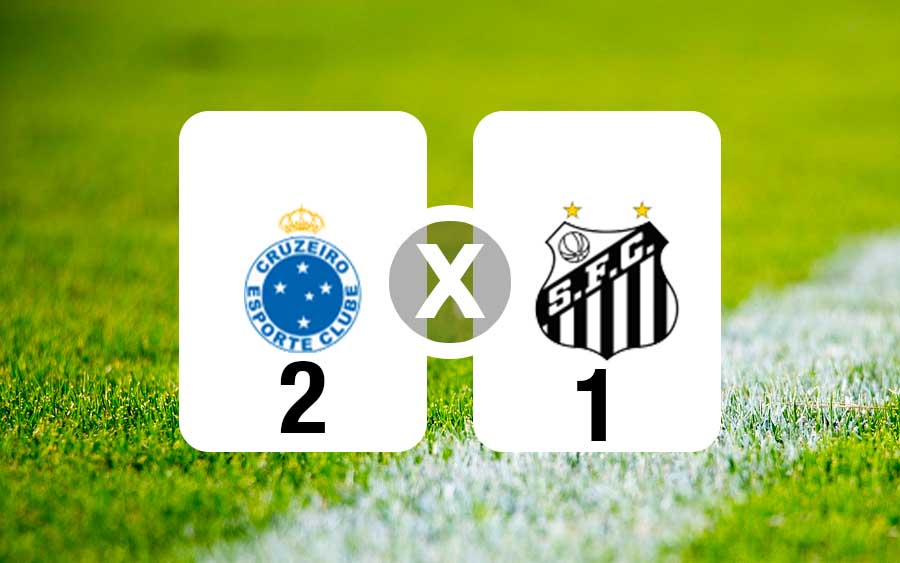 Brasileirão 2023: Cruzeiro vence Santos e emenda três vitórias