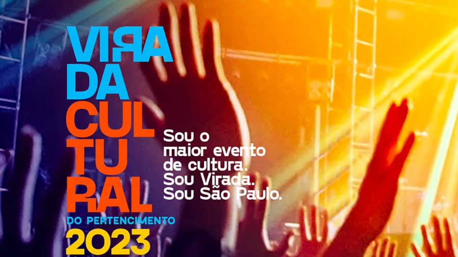 Por volta das 10 horas da manhã, começou mais uma edição da Virada Cultural aqui na cidade de São Paulo. Este é um evento cultural que abrange a cidade inteira e dura toda a madrugada. Ruas lotadas e diversas atrações artísticas espalhadas pela cidade são comuns, com a expectativa de reunir cerca de 4 milhões de pessoas este ano.