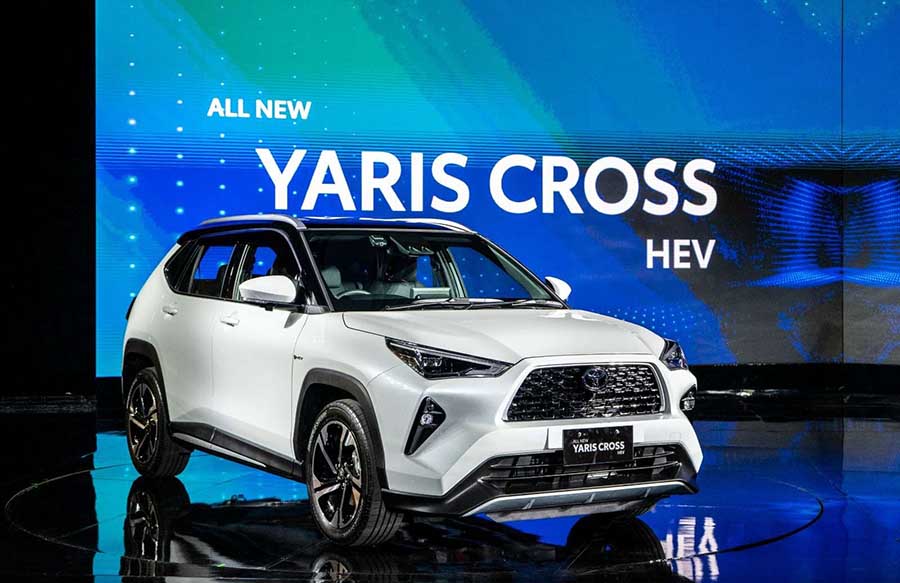 O futuro SUV da Toyota será fabricado com a plataforma DNGA, uma versão simplificada da TNGA, que já é utilizada no Corolla Cross.