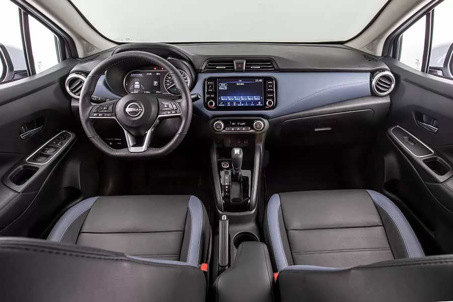 Interior do Novo Nissan Versa