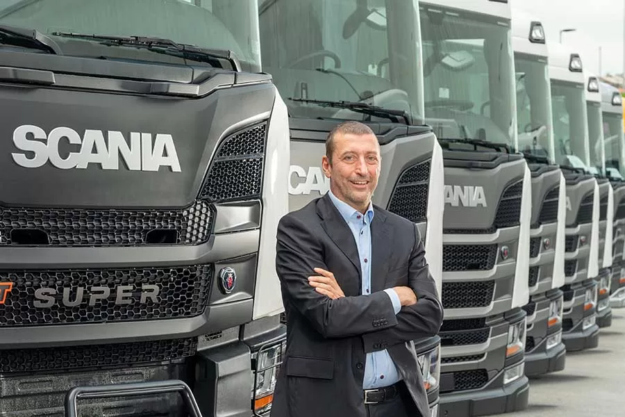 Simone Montagna, presidente e CEO da Scania Operações Comerciais Brasil