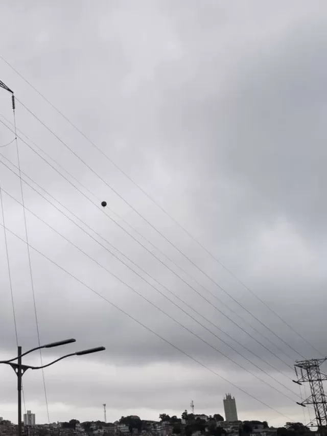 Atenção: previsão do tempo para o litoral paulista é de chuva forte