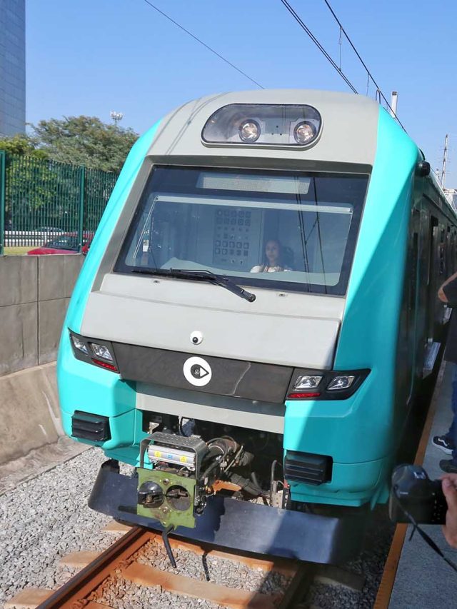 São Paulo: novo trem na 8-Diamante e 9-Esmeralda entrou em operação