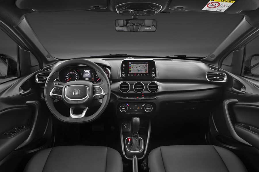 Interior do Fiat Argo Trekking 1.3 Automático (CVT) 