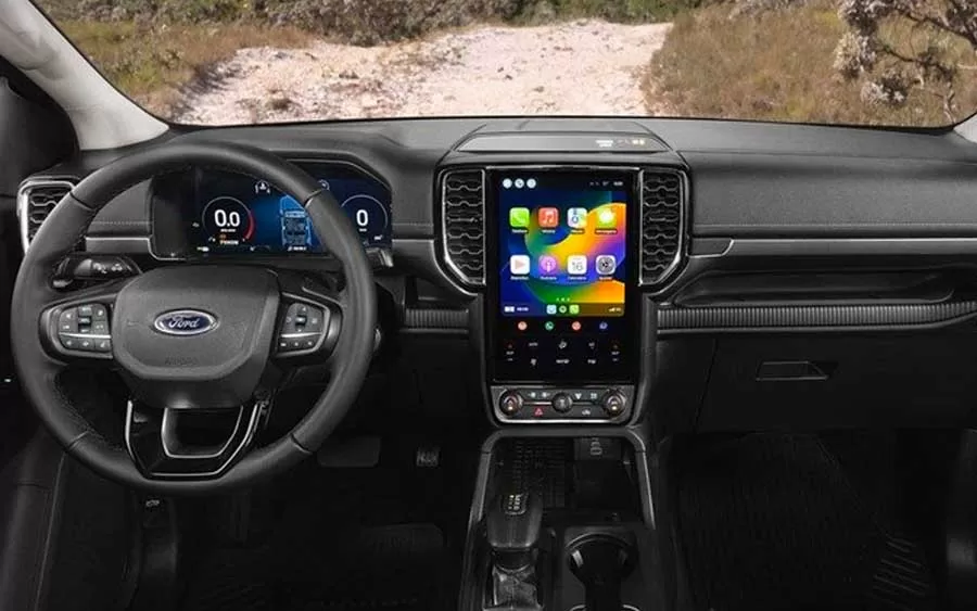 Interior da Ranger 2024