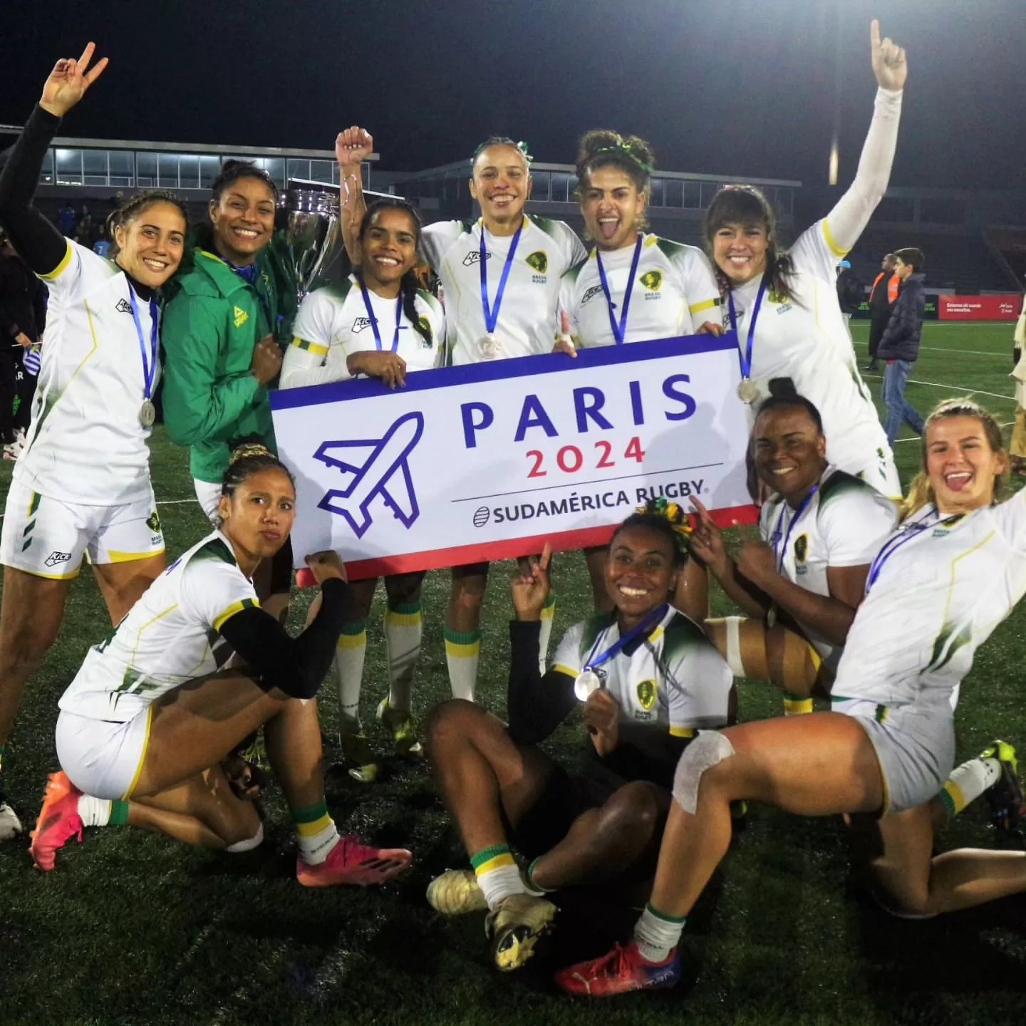 Seleção Brasileira Feminina de Rugby Conquista Vaga Olímpica em Paris 2024