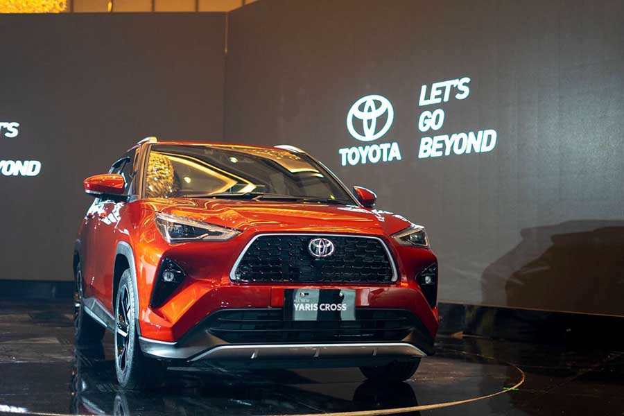 Toyota Yaris Cross Híbrido está previsto para desembarcar no mercado brasileiro em 2024