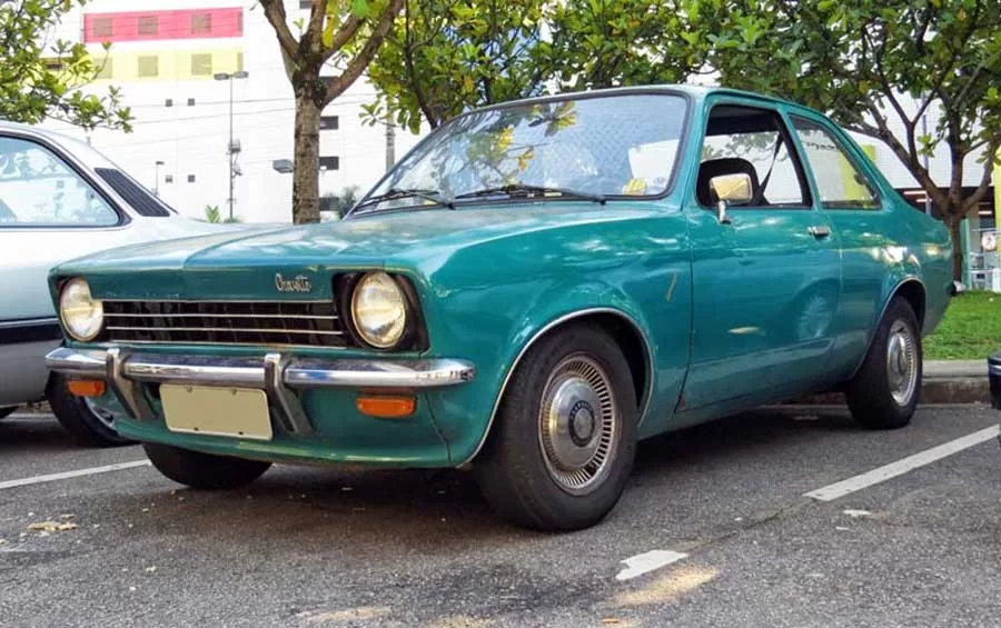 Chevrolet Chevette brasileiro, sedã de duas portas (Rodrigo de Almeida Fraga de Oliveira / Wikimedia)