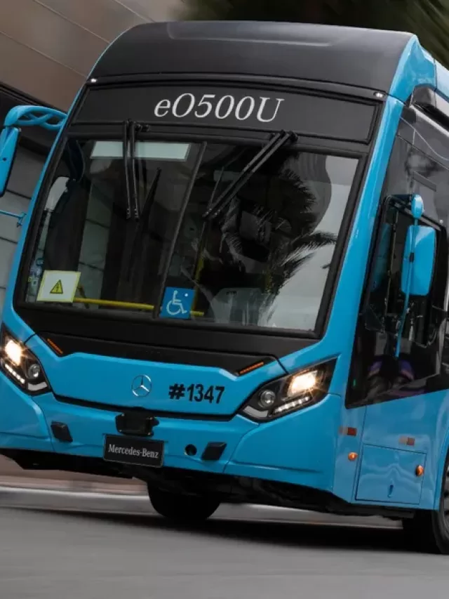 Qual o valor de um ônibus elétrico? Mercedes eO500U chega no Brasil