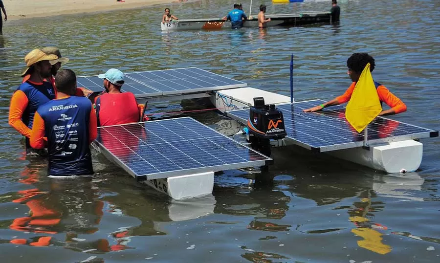 Desafio Solar Brasil promove competição de barcos movidos à energia solar  em Niterói - Fusne