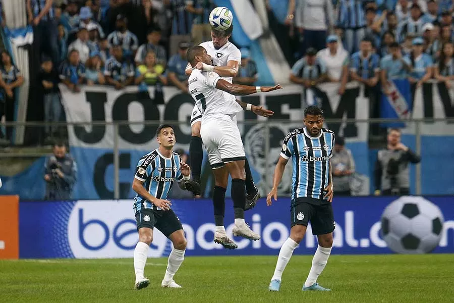 Botafogo vence o Grêmio e mantém liderança no Brasileirão (Vítor Silva/Botafogo)