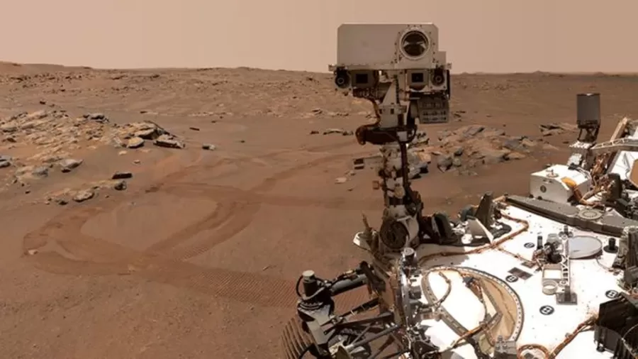 O rover Perseverance da agência espacial