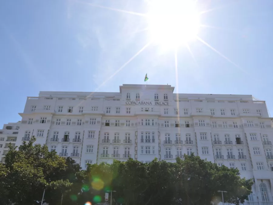 Fachada do hotel Copacabana Palacena, praia de Copacabana, zona sul da cidade (Tânia Rêgo/Agência Brasil)