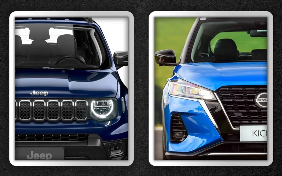 Qual o melhor carro Kicks ou Renegade? Comparativo