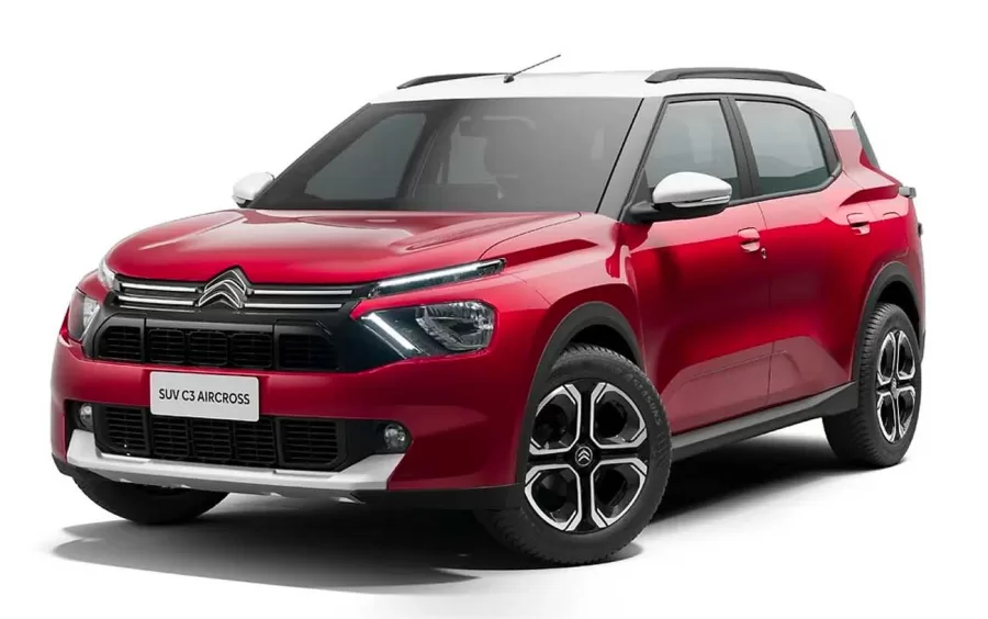 Novo SUV Citroën C3 Aircross: O SUV Compacto com o Motor Mais Potente da Categoria
