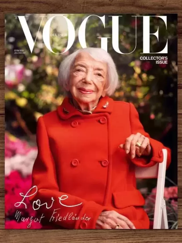 Capa da Vogue Alemanha é com uma sobrevivente do holocausto