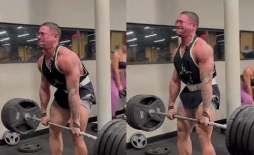 Vídeo mostra atleta sangrando ao levantar peso de 200 kg em academia e levanta debate