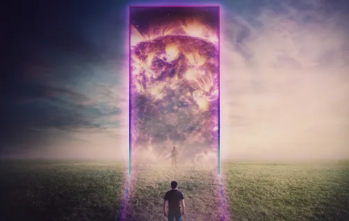 Imagine poder ir a qualquer lugar do mundo em segundos. Nada de filas, aeroportos ou preços absurdos de passagem. Parece perfeito, né? Mas tem um problema bem sério - reprodução / canva