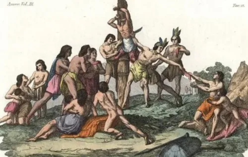 Em diferentes épocas, o canibalismo apareceu como prática emergencial ou ritual. A história brasileira traz relatos que ligam o ato à sobrevivência e à simbologia cerimonial.