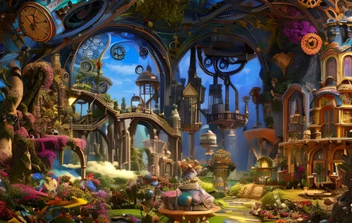 Alice adormece sob uma árvore e desperta em um universo estranho. O País das Maravilhas começa a revelar símbolos e metáforas que vão além da fantasia infantil da Disney.