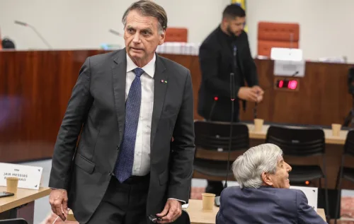 Após discurso divulgado por Eduardo Bolsonaro, Moraes identificou violação de medida cautelar por parte do ex-presidente e manteve restrições já impostas pelo STF - foto : Valter Campanato_Agência Brasil