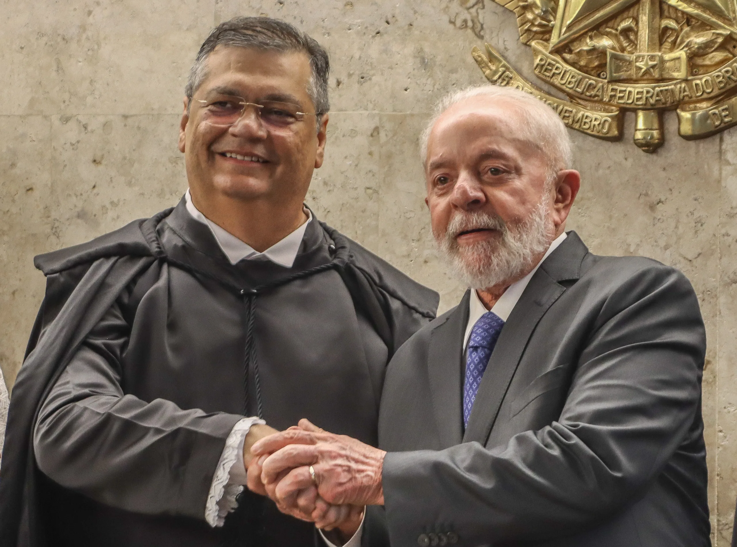 A decisão repercute também nos efeitos da Lei Magnitsky, usada pelos EUA contra Moraes. Dino reforçou que ordens externas não valem sem homologação judicial no Brasil - Valter Campanato/Agência Brasil