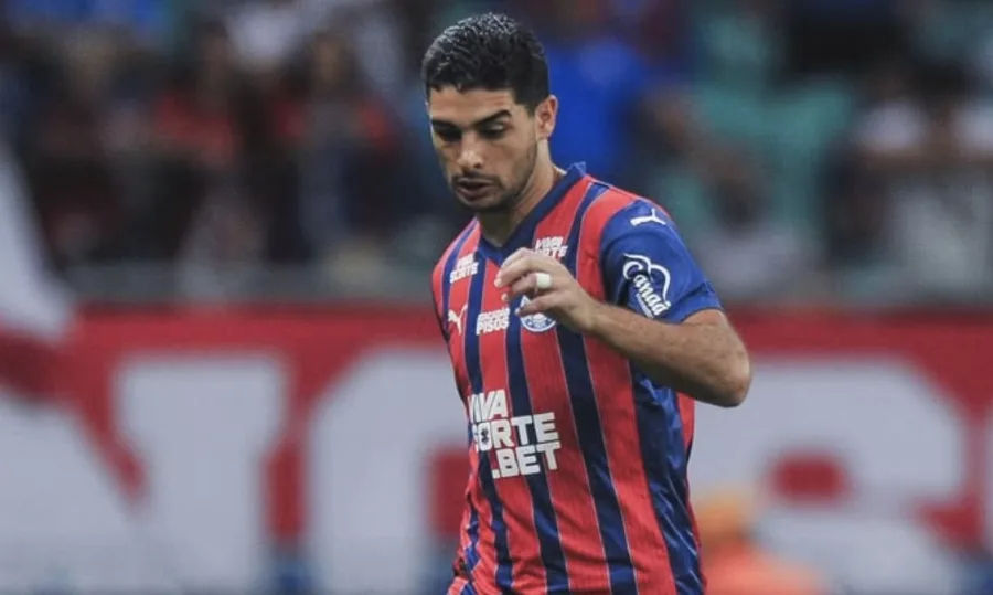 Michel Araújo marca no início e Bahia abre vantagem contra o Corinthians na Neo Química Arena