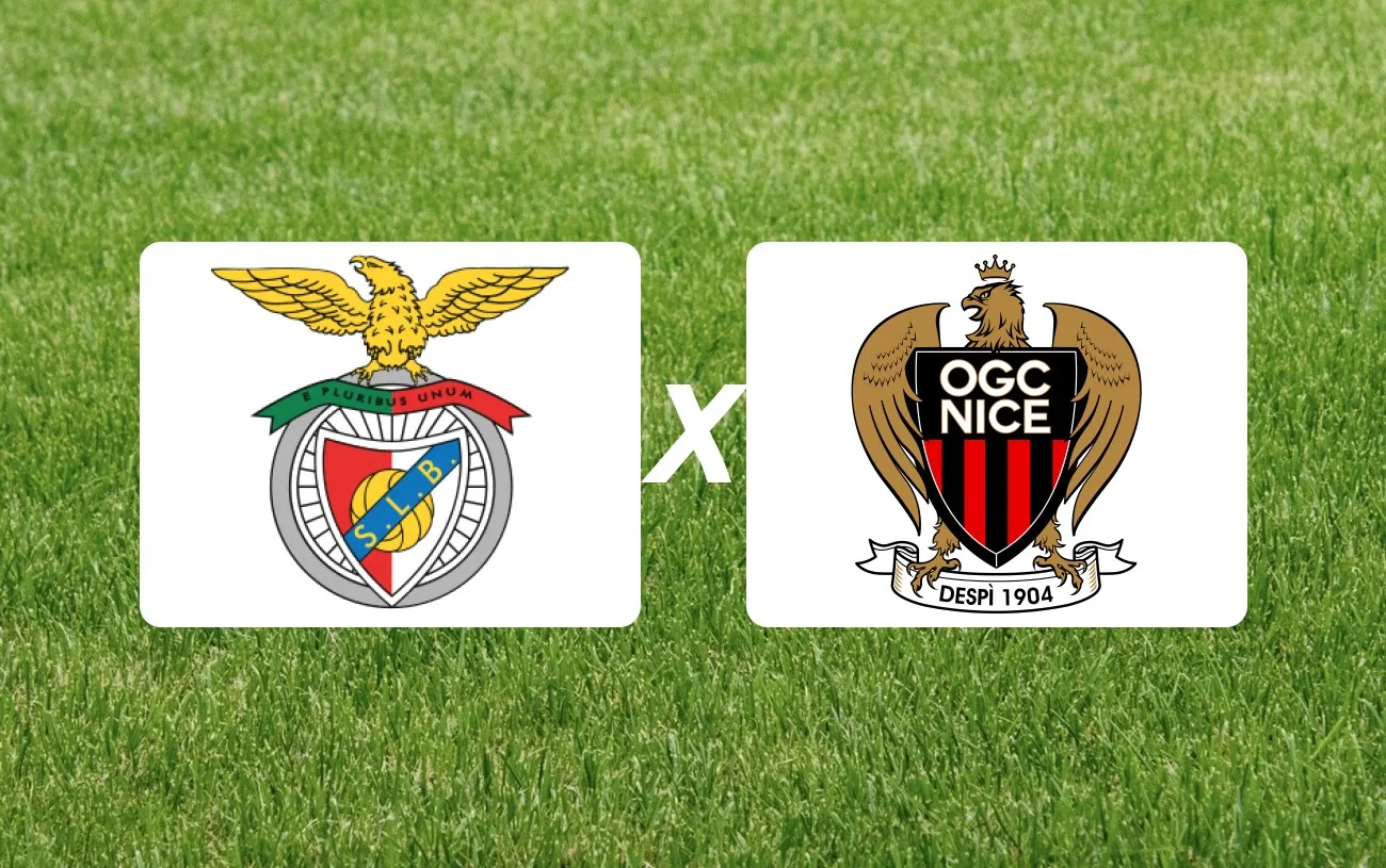 Benfica e Nice jogam nesta terça (12/08), às 16h, no Estádio da Luz, em Lisboa, pela Champions League.