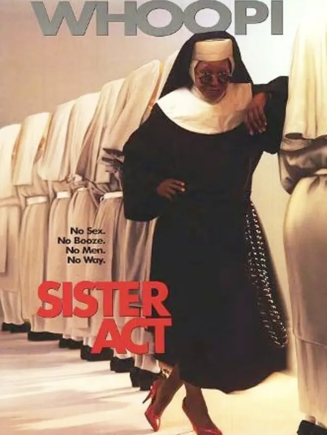 Whoopi Goldberg na Sessão da Tarde hoje (27): Filme Mudança de Hábito