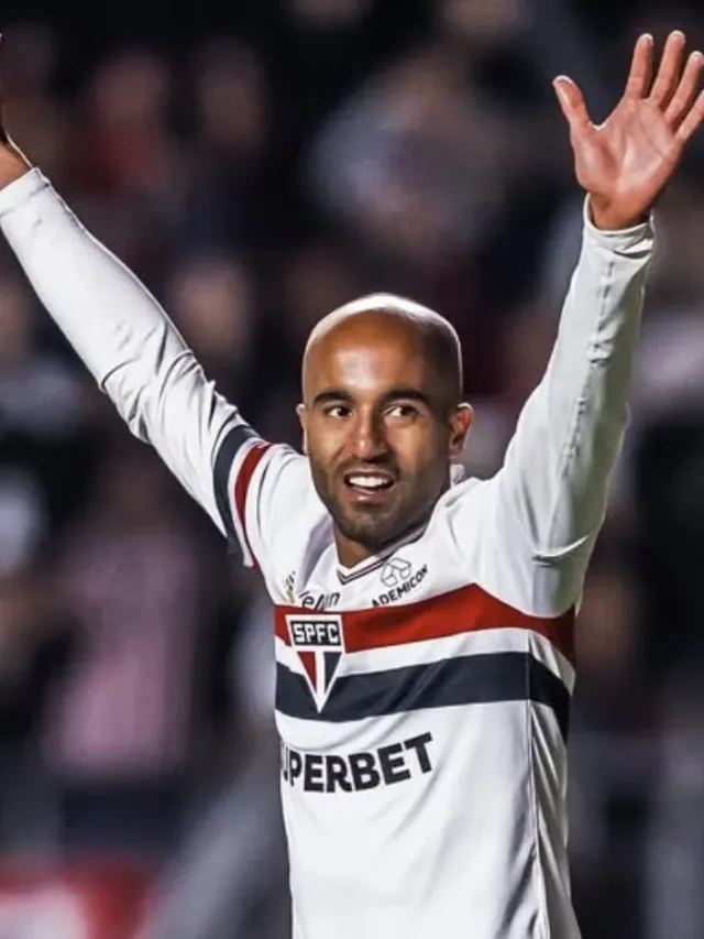 Lucas Moura do SPFC descontou de cabeça no Sport Recife x São Paulo