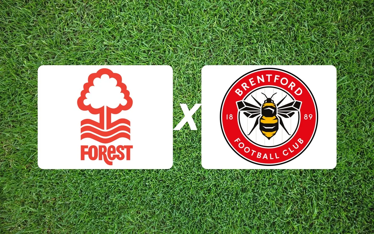Nottingham Forest e Brentford se enfrentam neste domingo (17), às 10h, no The City Ground, pela 1ª rodada da Premier League 2025/26.