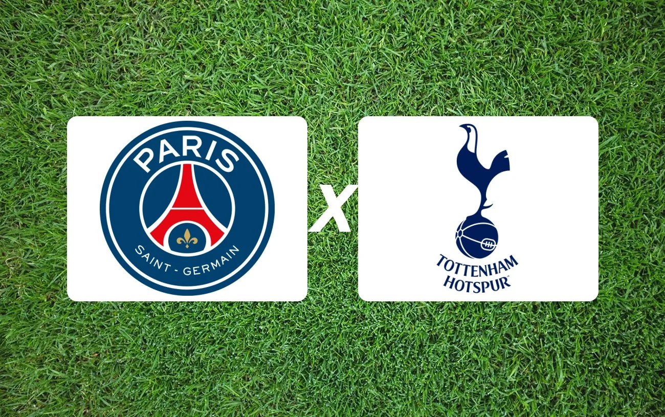 PSG e Tottenham jogam pela Supercopa da Uefa em 13/08 às 16h, no Friul, em Udine, Itália, pela final da competição.