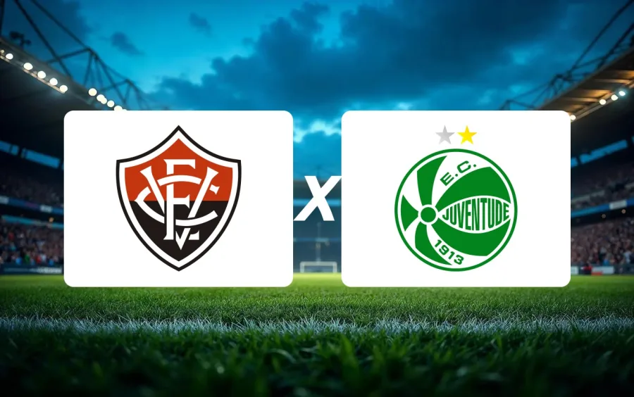Vitória x Juventude: Onde assistir e palpite para confronto direto no Brasileirão (16/08)