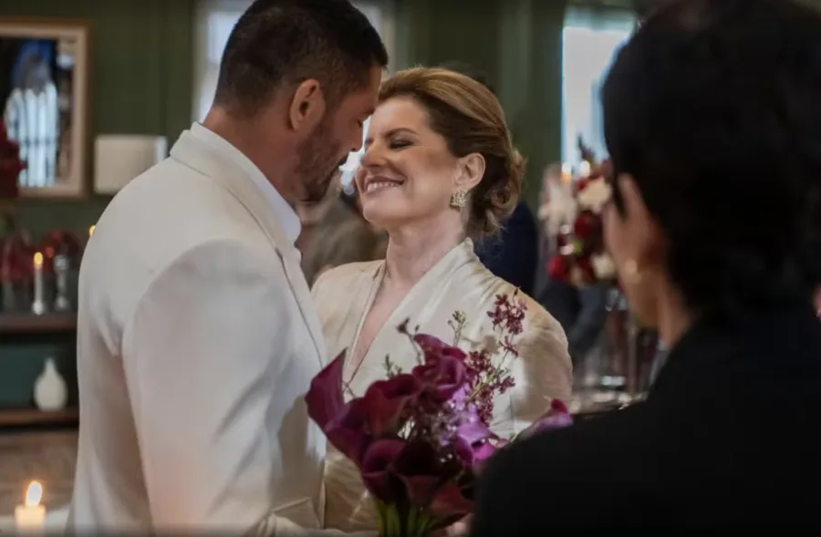 Casamento de Odete com César gera escândalo e ameaça à TCA
