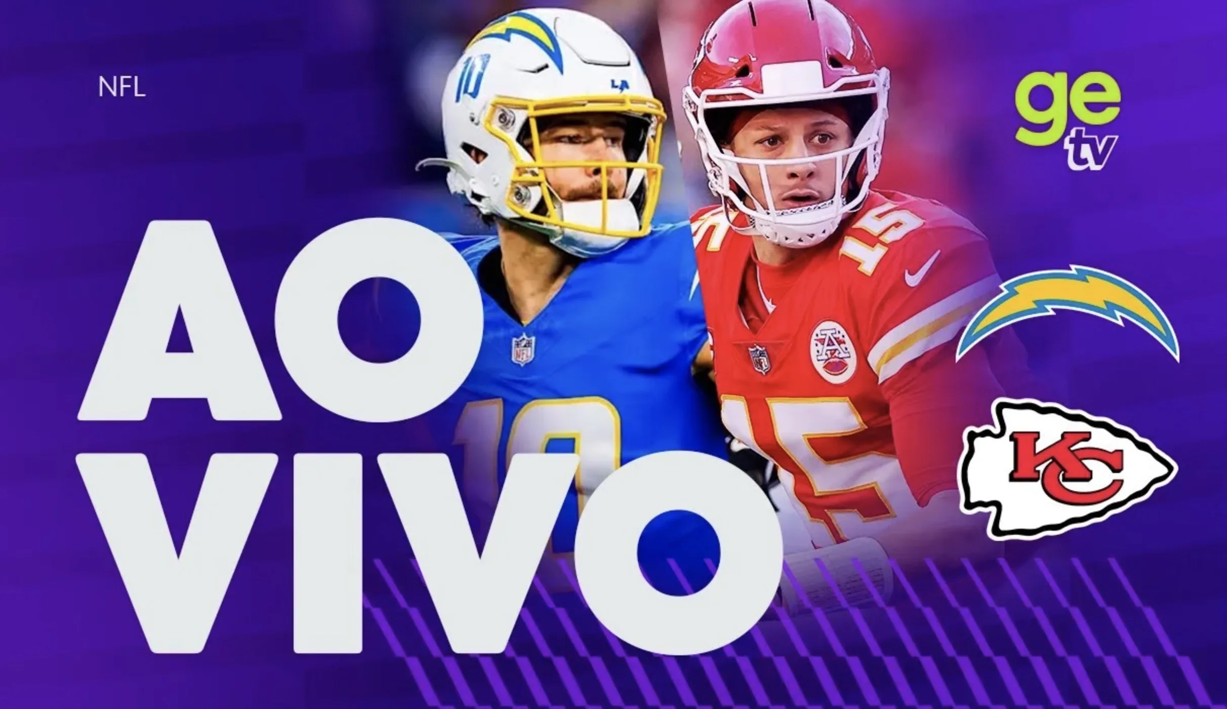 Los Angeles Chargers e Kansas City Chiefs jogam hoje (05/09), às 21h, na Neo Química Arena, em São Paulo, pela abertura da temporada regular da NFL.