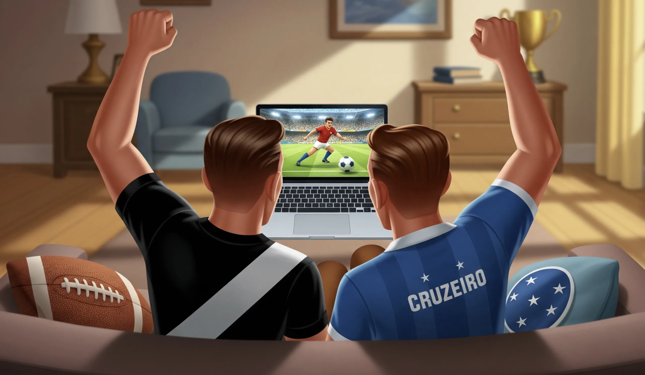 O jogo mais aguardado do dia é Bahia x Cruzeiro às 20h pelo Brasileirão, que terá transmissão ao vivo pelo sportv e Premiere para todo o Brasil.