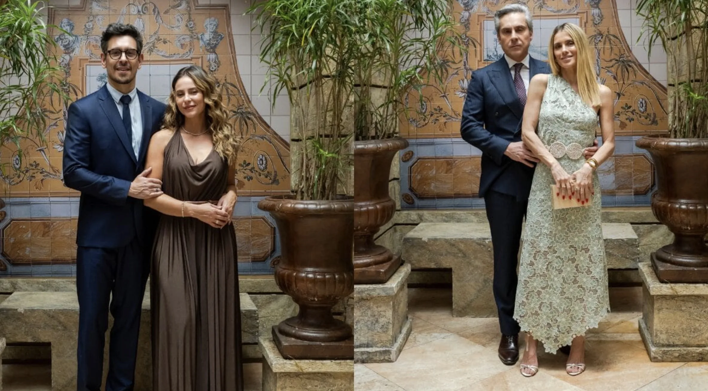 Renato, Heleninha, Marco Aurélio e Leila (Foto: Divulgação, Globo)