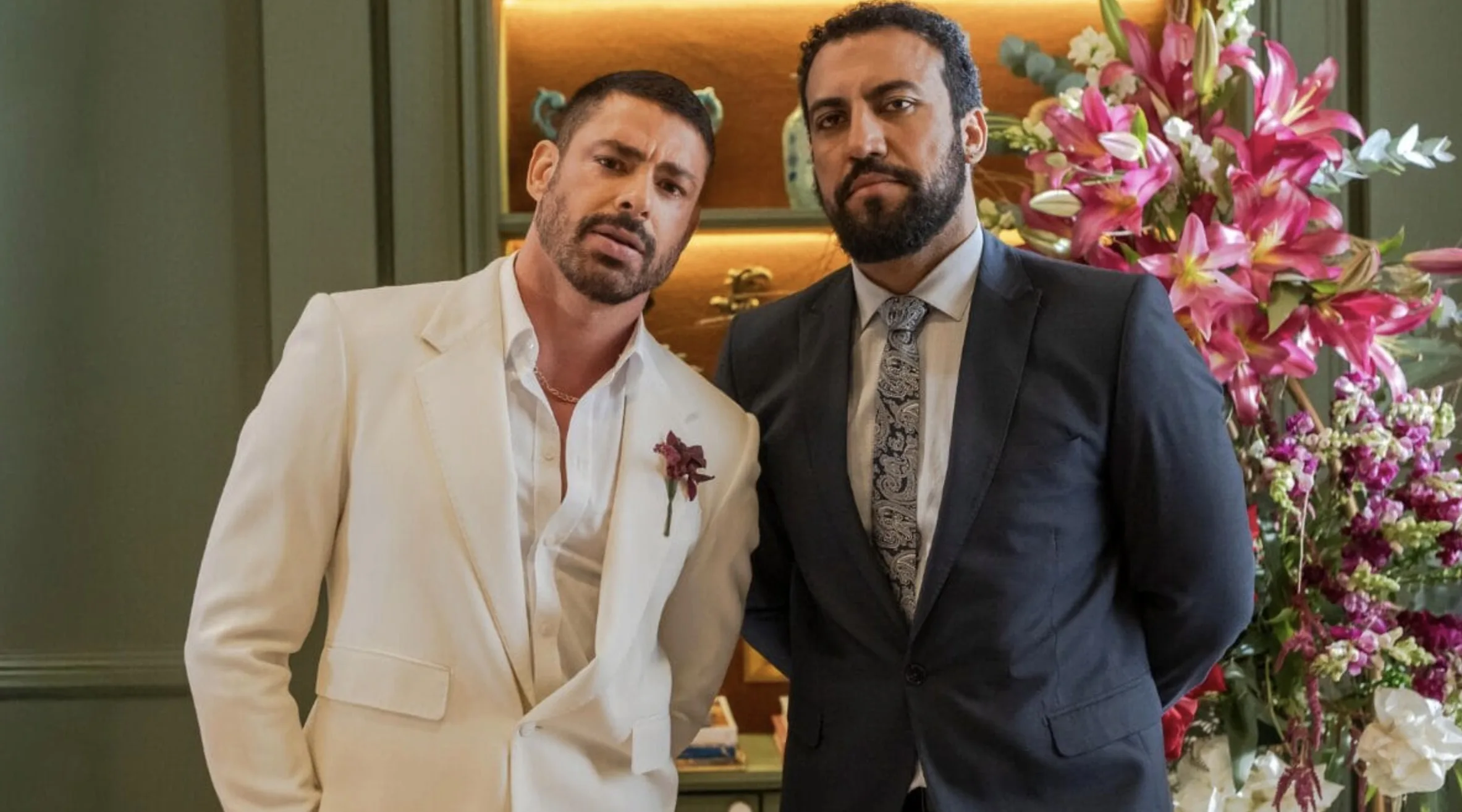 César e Olavo (Foto: Divulgação, Globo)