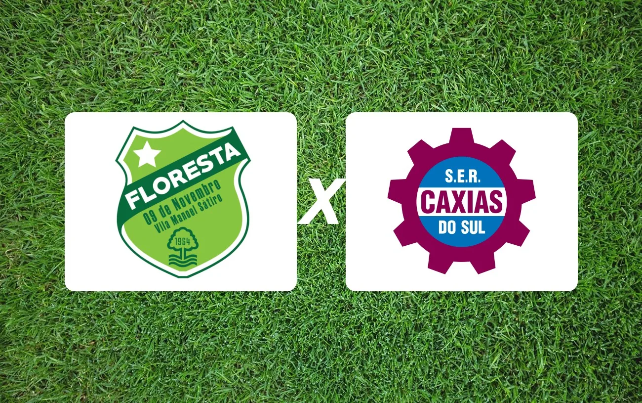 Floresta e Caxias se enfrentam neste domingo, 07/09, às 15h30, no Estádio Presidente Vargas, em Fortaleza, pela 1ª rodada da 2ª fase da Série C do Brasileirão.