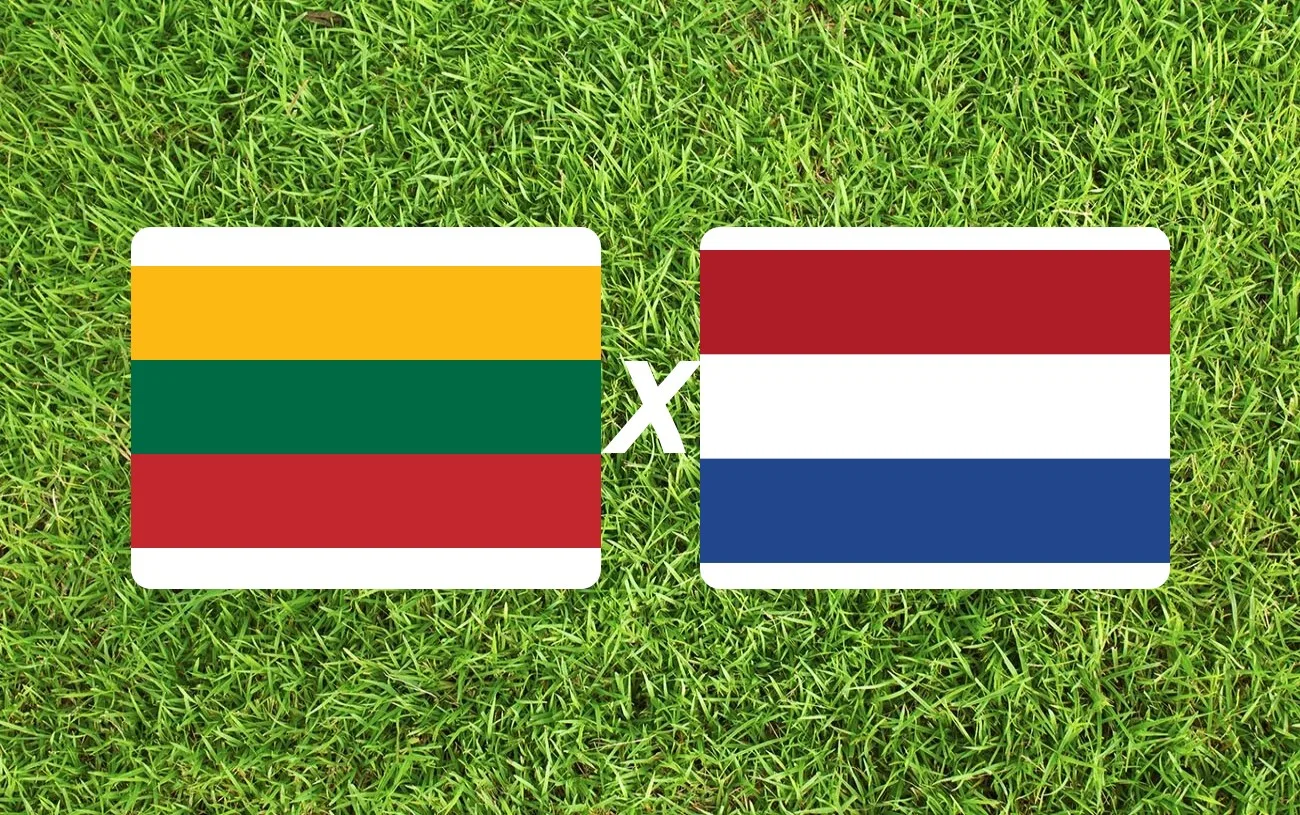 Lituânia e Holanda jogam neste domingo (07/09), às 13h, no Estádio Steponas Darius e Stasys Girėnas, em Kaunas, pela 8ª rodada das Eliminatórias da Copa do Mundo 2026.