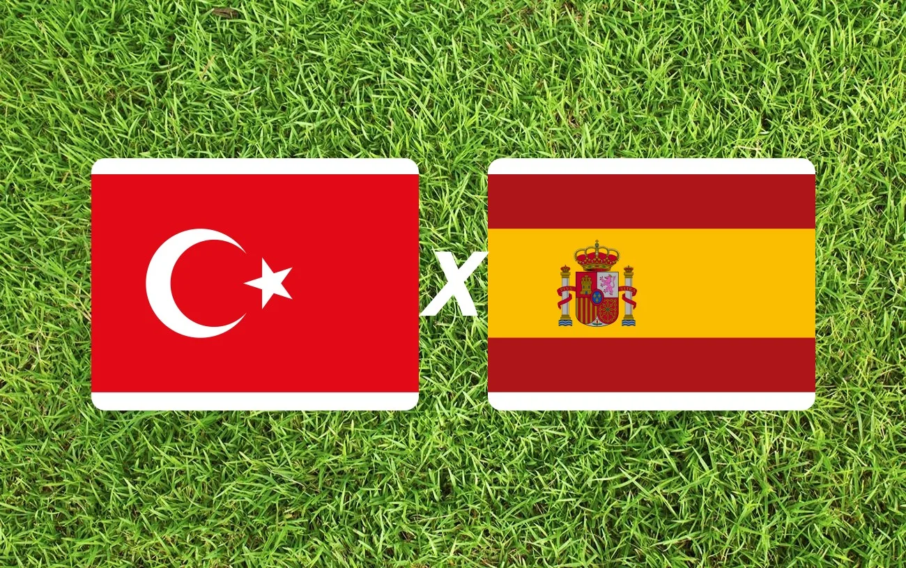 O jogo entre Turquia e Espanha acontece neste domingo (07/09), às 15h45, no Konya Büyükşehir Arena, pela fase de grupos das Eliminatórias da Copa do Mundo da Europa 2026.