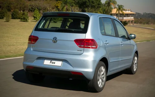 No consumo, o Fox 1.0 faz 7,5 km/l (etanol) e 11,1 km/l (gasolina) na cidade, alcançando 8,8 km/l (etanol) e 12,7 km/l (gasolina) em estrada. A autonomia chega a 635 km, graças ao tanque de 50 litros e peso reduzido, o que o torna um dos hatches mais econômicos de sua categoria.