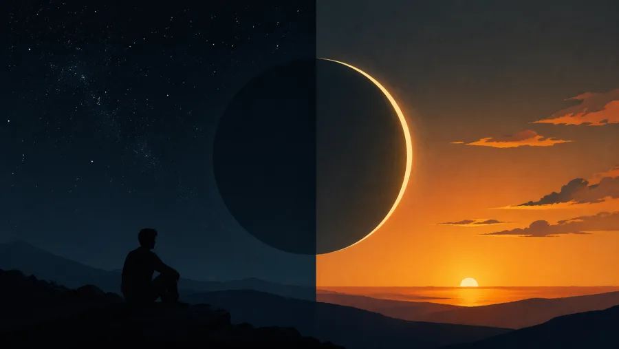 Lua Hoje está na fase Nova nesta segunda-feira, 20 de abril de 2026, com 10% de visibilidade e em crescimento. A próxima mudança será para a fase Crescente no dia 23